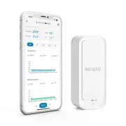 INKBIRD Bluetooth Thermometer Hygrometer ITH-11-B, Bluetooth 5.0 Temperature ...