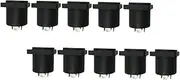 10pcs Loudspeaker Socket Audio Bracket Sound Box Speaker Hanger Holder Socket