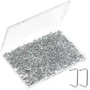 Galvanized Hog Rings, 3/4", 1000 Pcs Hog Rings Upholstery, Hog Rings for Furnitu