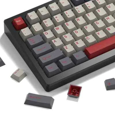 132 Keys Retro Keycap Double Shot Key Caps for Cherry MX Switches Gamer Keyboard