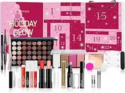 Dynaeuty Makeup Advent Calendar 2025, Christmas 24 Days Countdown Calendar Makeup Gift Set, Christmas Individual Gift Box Calendar for Women Full Kit - 01