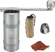 CAMPINGMOON Manual Coffee Grinder Coffee Mill Camping Stainless Steel Portable Small CC-115