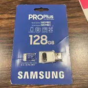 Samsung micro sd card UHD + 4K read & write up to 160/120MB/s Brand New