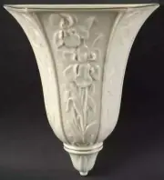 Lenox Cream Porcelain Wall Hanging Vase Masterpiece Collection - NIB