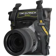 Dicapac WPS5 Smaller DSLR Waterproof Underwater Case | Black