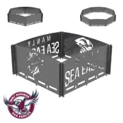 Flat Pack Campfire Ring - Manly Sea Eagles (NRL)