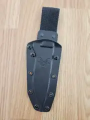 Black Knife Sheath with Benchmade Emblem Durable Nylon Kydex Resistant USA MADE