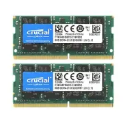 NEW Crucial 16GB (2X 8GB) DDR4 2133MHz PC4-17000 260Pin Sodimm Laptop Memory Ram