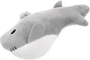 VERDANVERSE Squeaky Plush Shark Dog Interactive Chew for Dogs Durable Pet Plaything for Indoor and Outdoor Fun Engaging Puppy Teeth Cleaning Activity