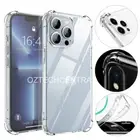 Clear Shockproof Bumper Case Cover For iPhone 16 15 14 13 12 11 Pro Max X XR