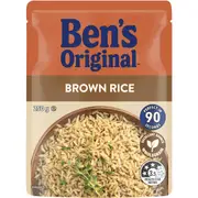 Ben's Original Brown Microwave Rice Pouch 250g