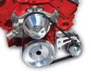 Small Block Chevy Serpentine Conversion Low Drivers Side Mini Alternator System