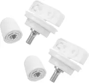 INOOMP 2pcs Silent Hamster Wheel Bearing Replacement Efficient Exercise Wheel Axle Parts for Small Pets Convenient Easy to Install Ensures Fun and Engaging Activity