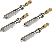 ZHIPAIJI RC Airplane Part, 10 Pcs M2/M3 RC Model Iron Metal Clevis Chuck Pull Rod Connector Coupler Screw Spare Parts for DIY RC Airplane Plane Aircraft Models Accessories (Color : M2)