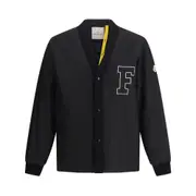 [Moncler Fragment] Moncler Fragment X FRGMT Anise Varsity Jacket III NUMERIC BLACK
