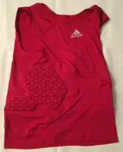 $75 NWT ADIDAS ALPHASKIN CLIMALITE PADDED RED PROTECTIVE TANK CW2958 MENS SZ 2XL