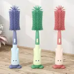 SILICONE BOTTLE BRUSH BABY PACIFIER BRUSH STRAW BRUSH BOTTLE