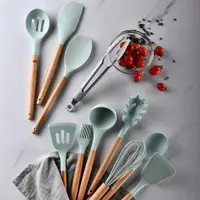 在飛比找ETMall東森購物網優惠-9/10/12PCS Silicone Cooking Ut