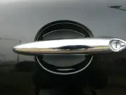 CAR MOD ACCESSORY DOOR HANDLE CUP PAINT SCRATCH GUARD FLAT BLACK FIT ALL NEW 2PK (for: BMW)