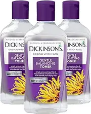 Dickinson's Original Witch Hazel Gentle Balancing Toner, Alcohol Free, 3 count