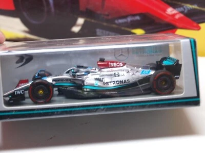 SPARK MODEL / F1 -2022 MERCEDES F1 W13 - G RUSSELL - 1:43 SCALE MODEL CAR S8557