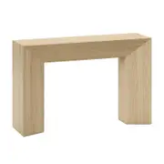 Edje Natural 140cm Oak Tall Console Table