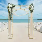 Free Standing Wedding Arch Backdrop Stand Square Metal Balloon Arch Stand