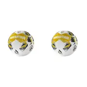 2PK A-League Macarthur FC A-League Soccer Ball Size 5 - Mustard