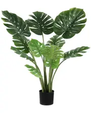 Safavieh Faux 43in Potted Monstera Tree