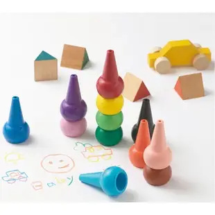BABY COLOR 幼兒用-積木造型色筆-12色