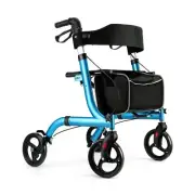Healconnex Rollator Walkers for Seniors-Folding Rollator Walker with Seat and...