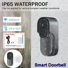 Wireless WiFi Video Doorbell Smart Phone Door Ring Intercom Camera Security Bell
