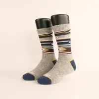 在飛比找蝦皮商城優惠-FOOTER 印地安圖騰羊毛登山襪 除臭襪 羊毛襪 運動襪 
