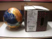 15# 1oz,TW 2.95 PIN 3-3.5, AMFTX 2014 AMF XCITE Bowling Ball Blue/Gold USA
