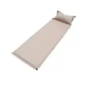 Self Inflating Foam Mattress Automatic Inflatable Outdoor Air Mat Camping Single
