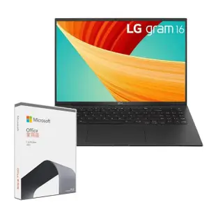 【LG 樂金】Office 2021組★16吋i5 EVO輕薄筆電(16Z90R/i5-1340P/16G/512G SSD/W11)