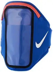 Nike Pocket Arm Band Plus Accessories, Unisex_Adult, Blue, White, one Size