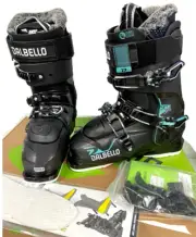 $600 Dalbello Chakra AX 90 LS Ski Boots 2021 Womens NIB Sz 24/245, 7/7.5 Black