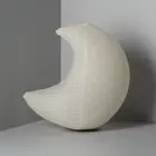 Japanese Paper Lantern LED Light "Crescent moon" Floor lamp Table lamp