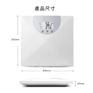 日本TANITA 身體質量指數BMI 電子體重計 HD-325-台灣公司貨
