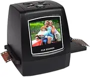 Mini Negative Scanner 35mm/135mm 2.4-inch Slide Converter LCD Screen, Automatic Exposure &Color Balance Adjustment,Photo Digital Image Viewer Built-in Editing Software