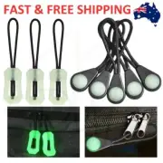 Zipper Pull Zip Tags Glow In The Dark Extension Draw Cord For Jacket Tent Bag