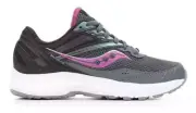 Saucony Cohesion 15 Women's Shadow/Razzle Grey Running Shoes Various Sizes New