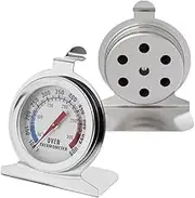 Labwigbl High Temperature Oven Thermometer Stainless Steel Kitchen Baking Food Thermometer Oven Dial Thermometer 50°c to 300°c Temperature Range