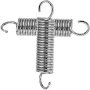LAPYAPPE 2pcs Spring Suspension Hooks for Hammock Swing Telescopic Fixing Hook for Garden Porch Hanging Chair Heavy Duty Hangers for Easy Installation