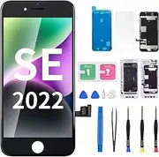 DGSCSMY for iPhone SE 3rd / 2nd Generation and for iPhone 8 Screen Replacement SE 2022 4.7" LCD Display 3D Touch SE3 Glass Digitizer with Full Repair Fix Tools Kit Waterproof Sticker Magnetic Pad