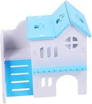 Hamster House Villa Hideout for Hamsters Guinea Pigs and Animals Cozy Retreat for Chinchillas Hedgehogs and More Villa Design
