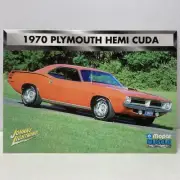 CARD ONLY: Johnny Lightning Trading Card 1970 Plymouth HEMI Cuda
