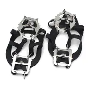 Climbing Crampons 18 Studs Snow Ice Claw Wear Resistant Winter Outdoor Equipment