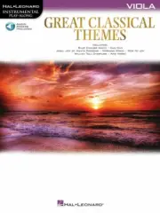 Great Classical Themes Viola Instrumental Play-Along Book and Audio 000292737